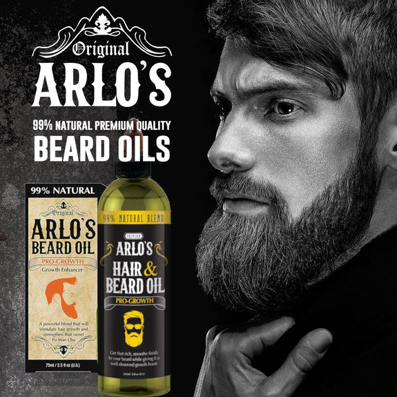 Arlo's Pro Growth Beard Oil - Vanilla Sandalwood 2.5 oz.
