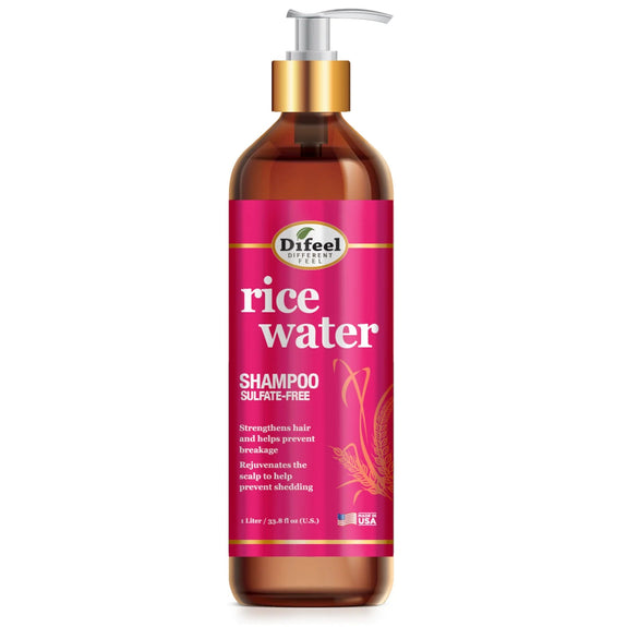 DIFEEL RICE WATER SULFATE FREE SHAMPOO 1LITER