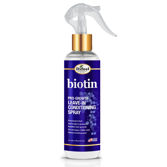 DIFEEL ELEVATED BIOTIN PRO-GROWTH LEAVE IN CONDITIONING SPRAY 8 OZ.