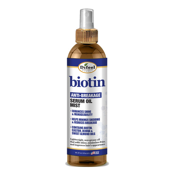 DIFEEL BIOTIN ANTI-BREAKAGE SERUM OIL MIST 8 OZ.