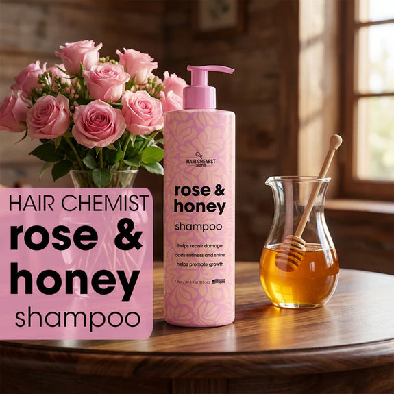 Hair Chemist Rose & Honey Shampoo 1 Litter/33.8oz