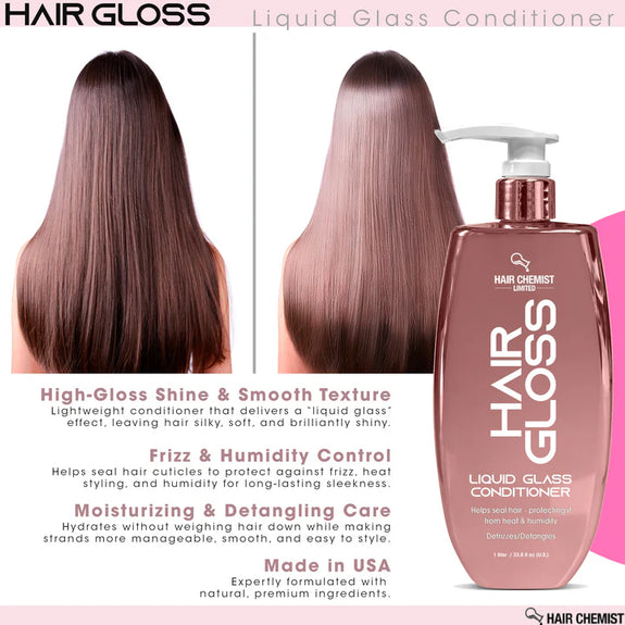 Hair Chemist Hair Gloss Liquid Glass Conditioner 1 Litter/33.8oz