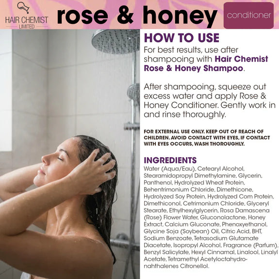 Hair Chemist Rose & Honey Conditioner 1 Litter/33.8oz