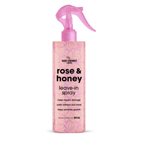 Hair Chemist Rose & Honey Leave in Spray 240ml/8oz