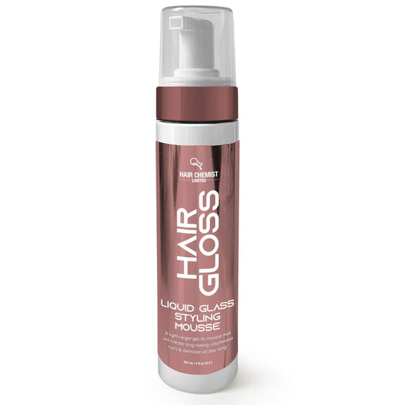 Hair Chemist Hair Gloss Liquid Glass Styling Mousse 237ml/8oz