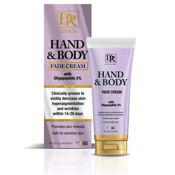 DAGGETT & RAMSDELL HAND AND BODY FADE CREAM WITH OLIGOPEPTIDE 2% 4 OZ.