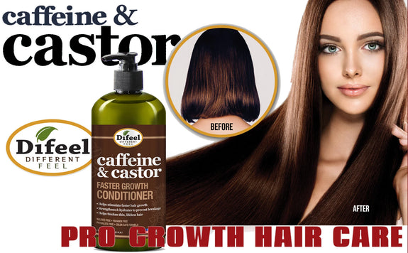 DIFEEL CAFFEINE & CASTOR CONDITIONER FOR FASTER HAIR GROWTH