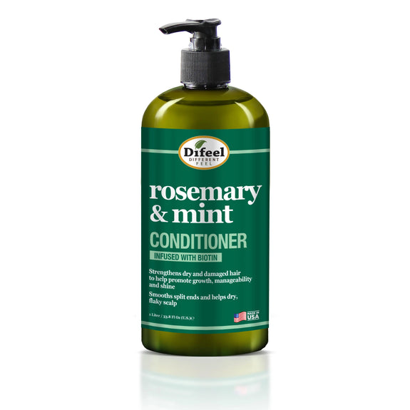 DIFEEL ROSEMARY AND MINT HAIR STRENGTHENING CONDITIONER WITH BIOTIN 1LITER