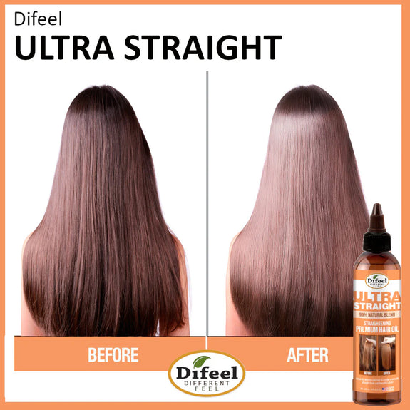 DIFEEL 99% NATURAL PREMIUM ULTRA STRAIGHT HAIR OIL 8 OZ