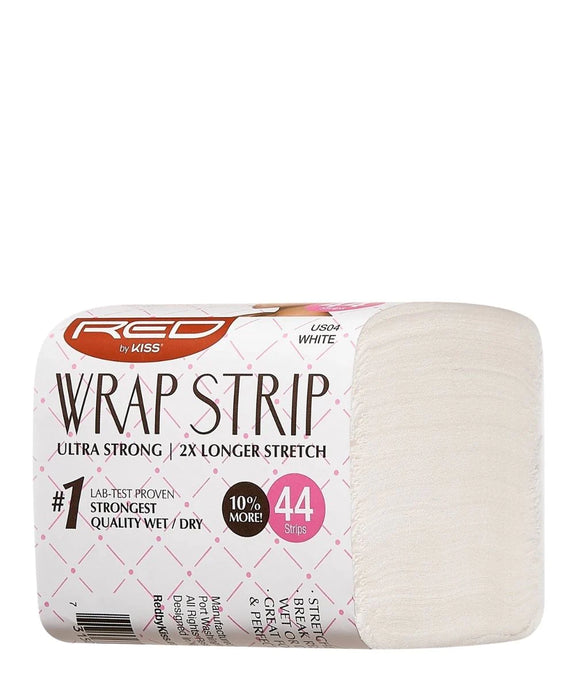 RED BY KISS 3.5″ Wrap Strips Ultra Strong 2x Longer Stretch Black