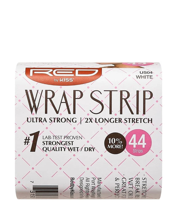 RED BY KISS 3.5″ Wrap Strips Ultra Strong 2x Longer Stretch Black