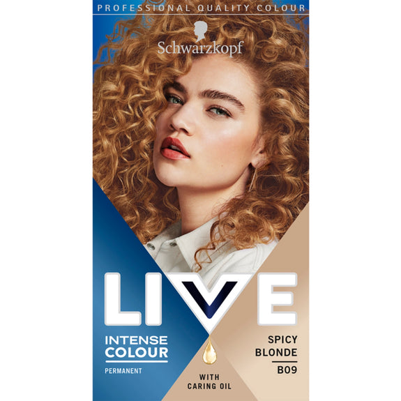 SCHWARZKOPF LIVE B09 SPICY BLONDE