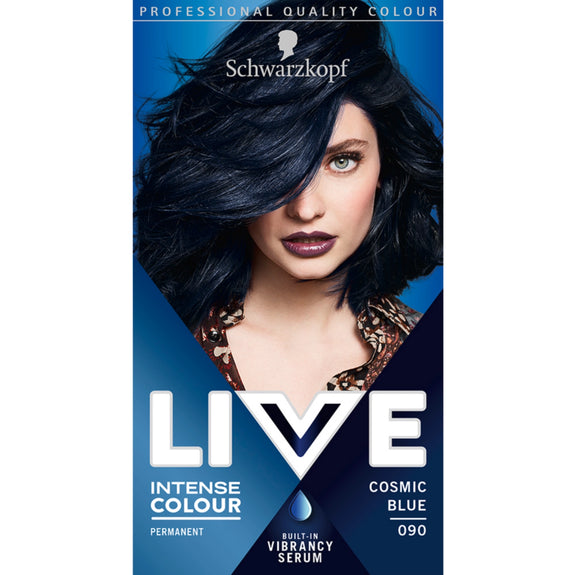 SCHWARZKOPF LIVE 090 COSMIC BLUE