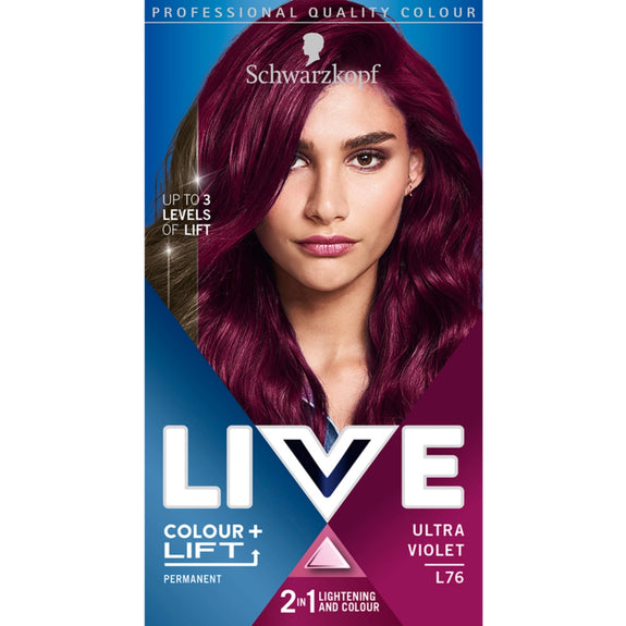 SCHWARZKOPF LIVE L76 ULTRA VIOLET PERMANENT COLOUR