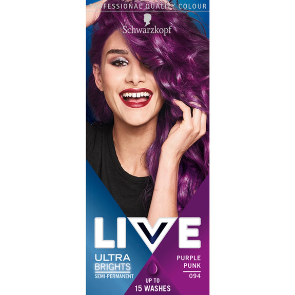 SCHWARZKOPF LIVE 094 PURPLE PUNK SEMI-PERMANENT COLOUR