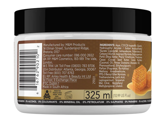 SOFN’FREE LEAVE-IN CONDITIONER WITH MANUKA HONEY & AVOCADO OIL 325ML