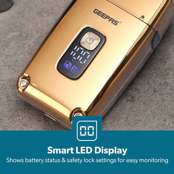 Geepas Golden Triple Blade Waterproof Electric Foil Shaver