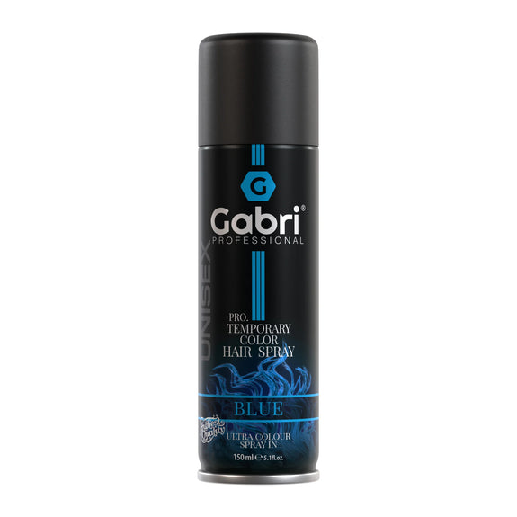 Gabri Professional  Pro Temporary Hair Colour Spray Blue 150ml