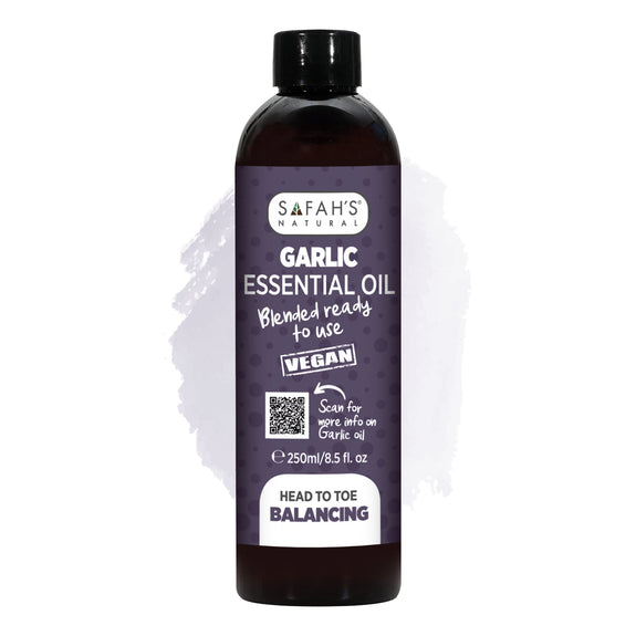 SAFAH'S BLENDED GARLIC ESSENTIAL OIL 250ML