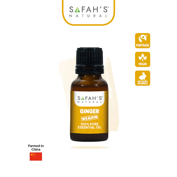 SAFAH'S GINGER ESSENTIAL OIL (100% PURE) - 15ML