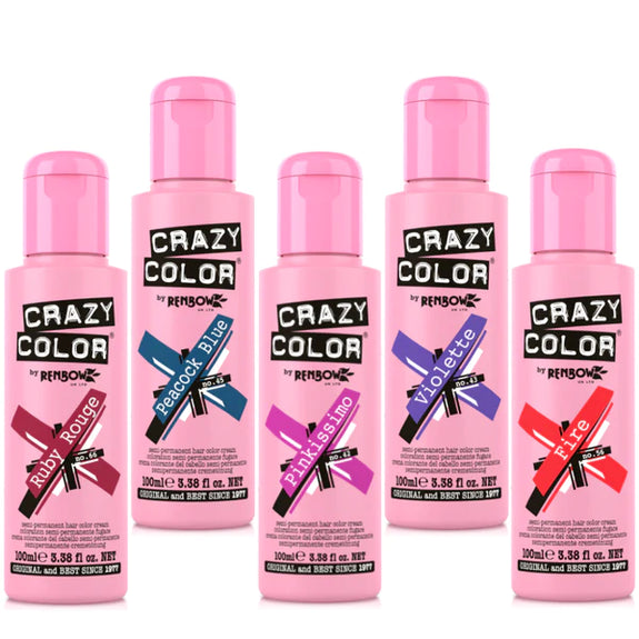 CRAZY COLOR LIQUID SEMI-PERMANENT HAIR COLOUR-100ML