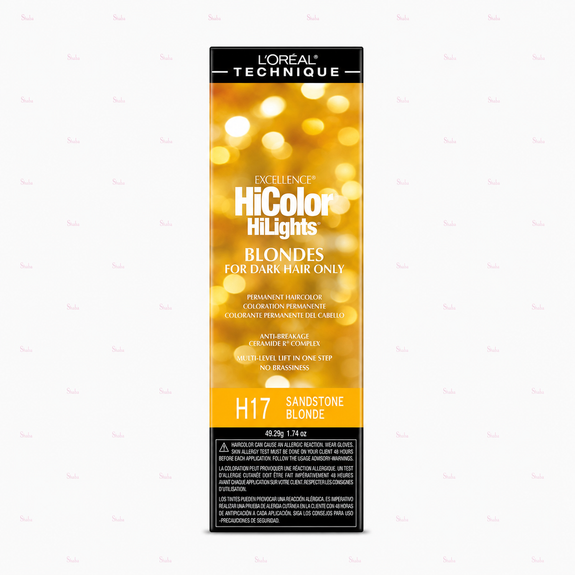 L’Oreal Technique Excellence Hicolor Red Highilhts Copper Permanent Creme Hair Color 34g/1.2oz