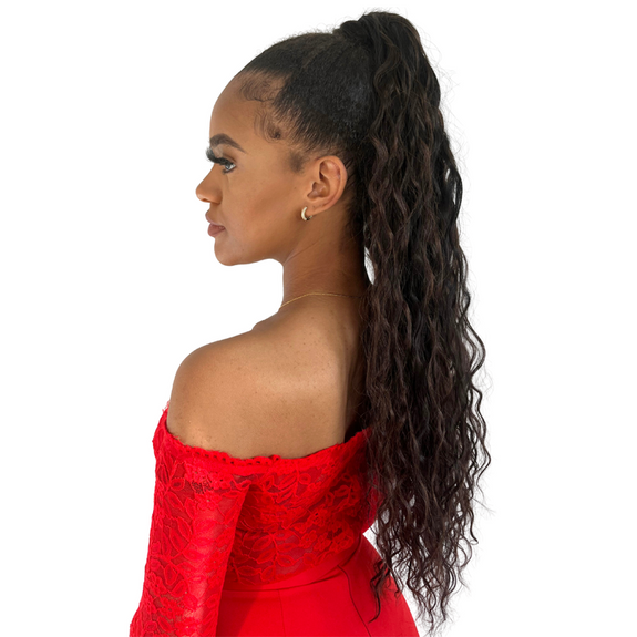 SLEEK VELCRO WRAP PONYTAIL RORY (SYNTHETIC HAIR)