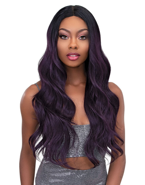 JANET COLLECTION PREMIUM SYNTHETIC HAIR MELT HD PART LACE BELLA WIG