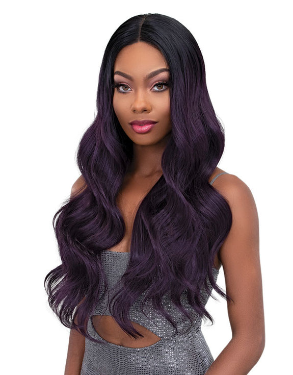 JANET COLLECTION PREMIUM SYNTHETIC HAIR MELT HD PART LACE BELLA WIG