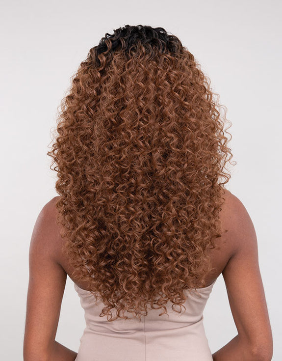 JANET COLLECTION PREMIUM SYNTHETIC HAIR MELT HD PART LACE DEE WIG