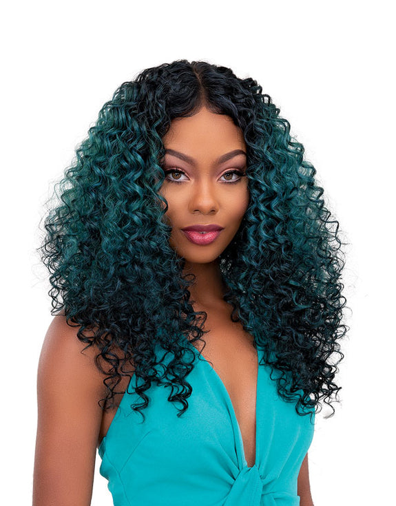 JANET COLLECTION PREMIUM SYNTHETIC HAIR MELT HD PART LACE DEE WIG