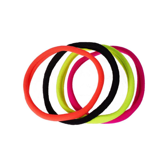 Red By Kiss Ponytail Holder Large Color Assorted (8pcs)
