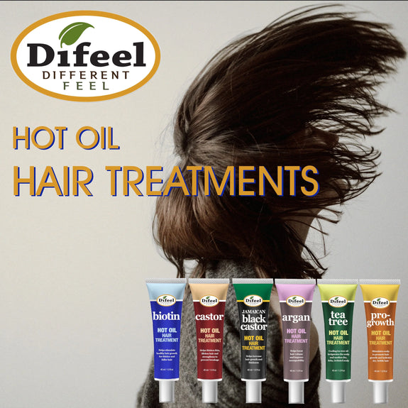 DIFEEL HOT OIL HAIR TREATMENT WITH BIOTIN 1.5 OZ