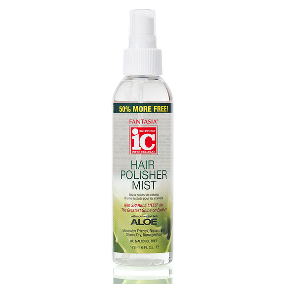 IC FANTASIA ALOE HAIR POLISHER  SPRAY ON MIST 6 OZ.