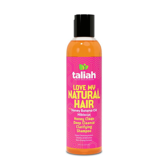 TALIAH WAAJID LOVE MY NATURAL HONEY CLEAN DEEP CLEANSE CLARIFYING SHAMPOO 8 OZ