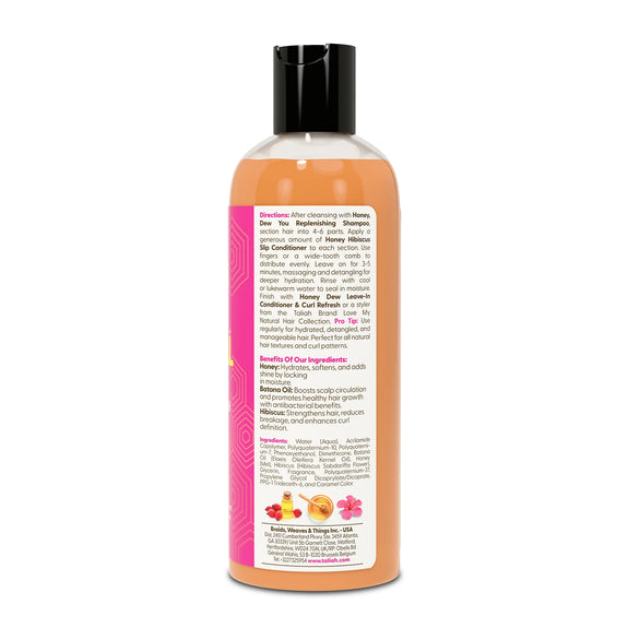 TALIAH WAAJID LOVE MY NATURAL HONEY HIBISCUS SLIP CONDITIONER 12 OZ