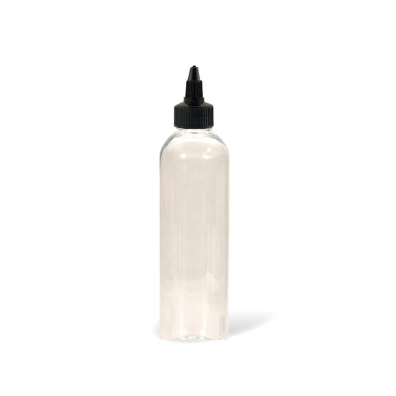 CLEAR (PET) BOTTLE PLASTIC WITH NOZZLE