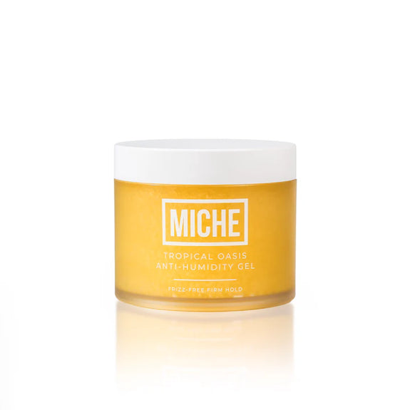 MICHE BEAUTY TROPICAL OASIS ANTI-HUMIDITY FIRM HOLD HAIR GEL-8 oz