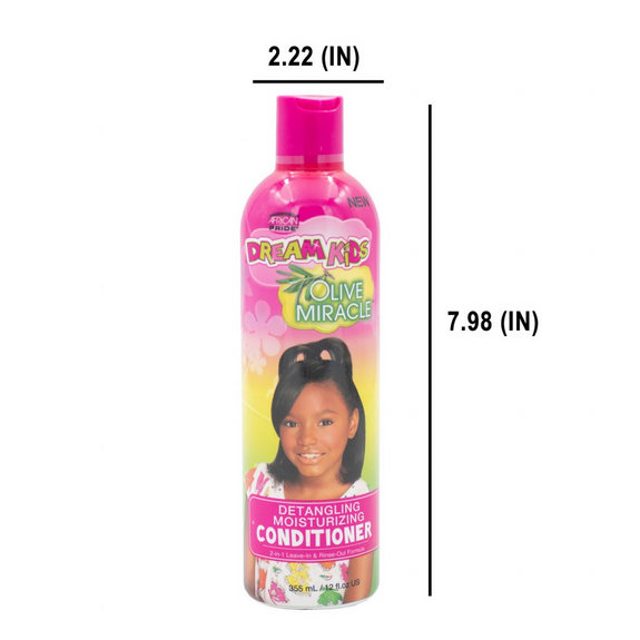 AFRICAN PRIDE DREAM KIDS DETANGLING MOISTURIZING CONDITIONER, 12OZ