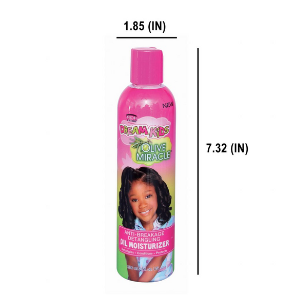 AFRICAN PRIDE DREAM KIDS OIL MOISTURIZER, 8FL OZ