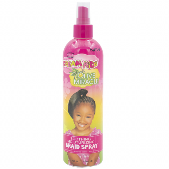 DREAM KIDS SOOTHING MOISTURIZING BRAID SPRAY, 12FL OZ