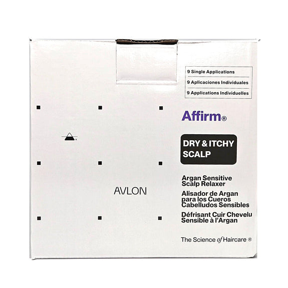 Avlon Affirm Dry & Itchy Scalp Relaxer Full Kit (9 Applications)