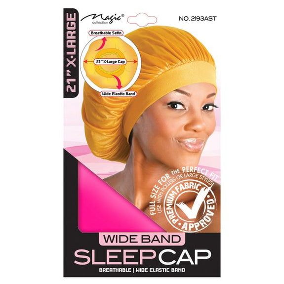 MAGIC Wide Band Sleep Cap (X-Large)[