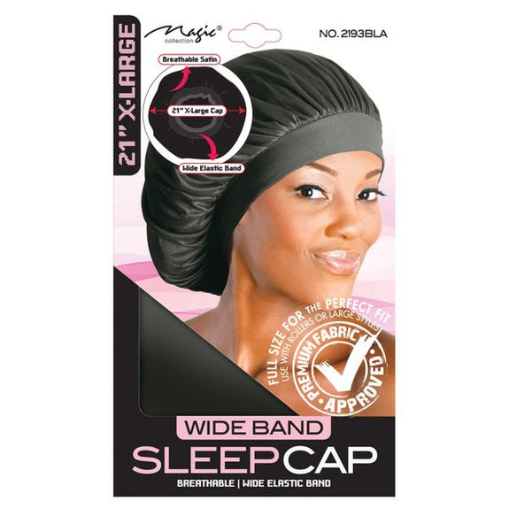 MAGIC Wide Band Sleep Cap (X-Large)[