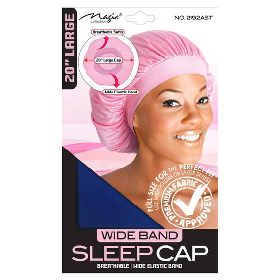 MAGIC Wide Band Sleep Cap (Large)