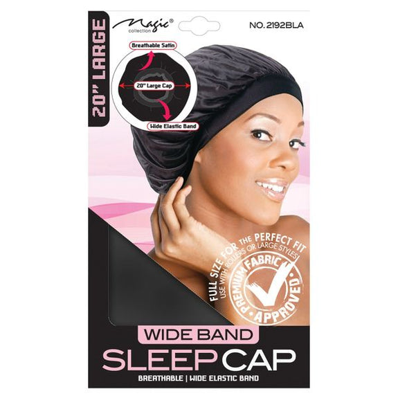 MAGIC Wide Band Sleep Cap (Large)