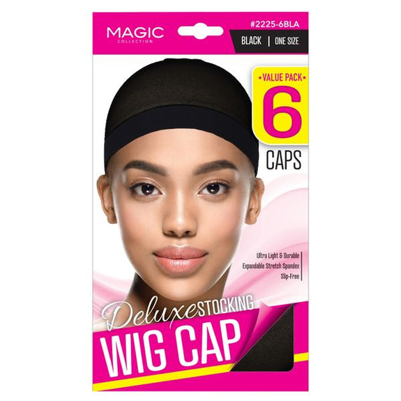 MAGIC Stocking Wig Cap [Deluxe] (6 pc / Value Pack)