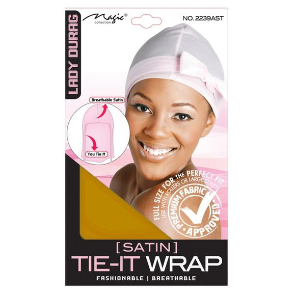 MAGIC You Tie It Satin Wrap