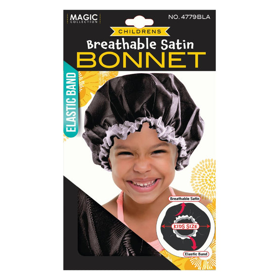 MAGIC Children's Breathable Satin Bonnet