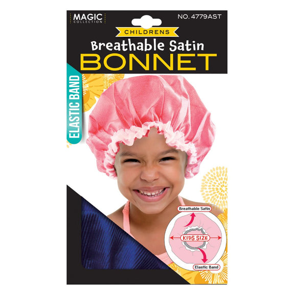 MAGIC Children's Breathable Satin Bonnet